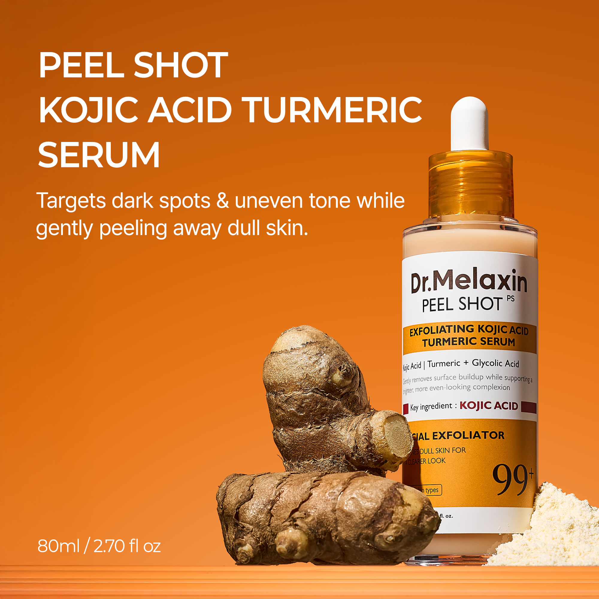Kojic Acid Amber Face & Body Care Set