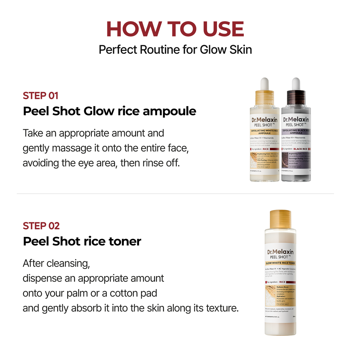 Peel Shot Glow Rice Toner